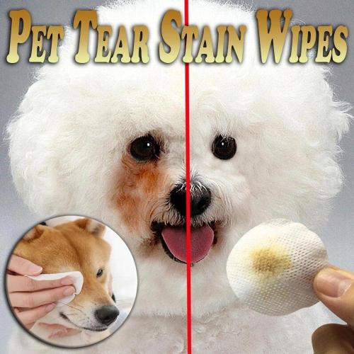 Pet Tear Stain Wipes