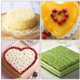 3Pcs/Set Non-Stick Cake Molds Baking Tools - Heart Round Square Shape