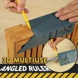 3D Multi-Angle Measuring Ruler
