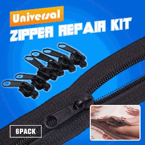 Universal Zipper Repair Kit  (6PCS)