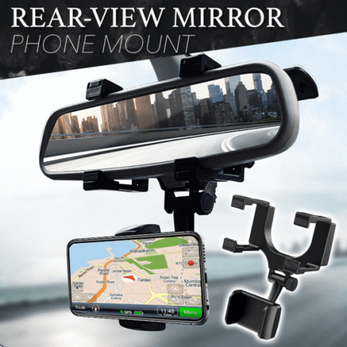 [2021 New Release] 🚗Car Rear-view Mirror Phone Mount
