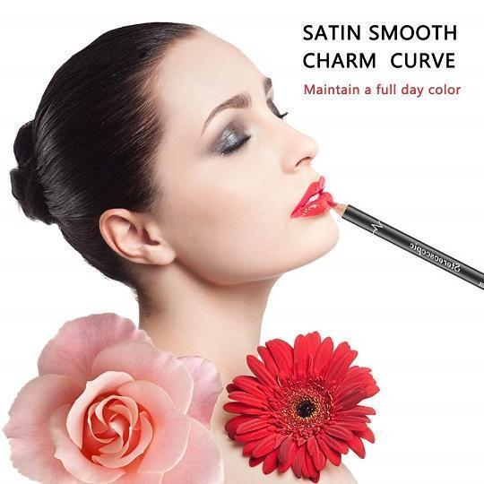 36 Colors Waterproof Non-marking Lipstick Liner Pencil