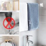Punch-free Telescopic Shower Curtain Clothing Rod