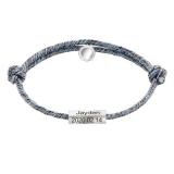 Magnetic personalized custom woven couple bracelet(Personalized)