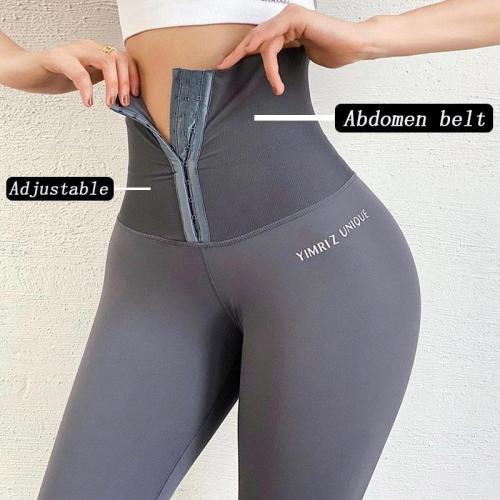 Ladies tummy tuck fitness butt lift pants