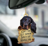 Animal lover two sided ornament