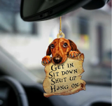 Animal lover two sided ornament