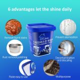 Powerful Stainless Steel Cookware Cleaning Paste Household Kitchen Cleaner Washing Pot Bottom Scale Strong Cream Detergent