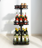 Stainless Steel Rotatable Rack For Easy Storage