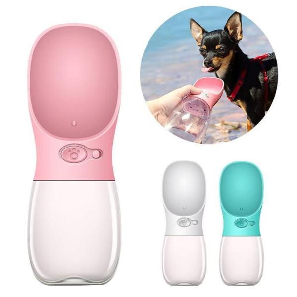 Portable Pet Water Bottle Bowl For Dog Cat