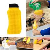 3-in-1 Multifunction Silicone Sponge, Scrubber, Scraper, Squeegee for Kitchen Heavy Duty Cleaning
