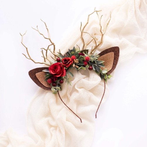 Christmas Reindeer Headband