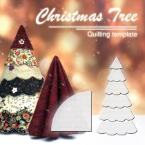 Handmade Christmas Tree Quilting Set (7PCS)