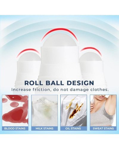 Stain Remover Roller-ball Cleaner Removal Pens Portable Decontamination Pen Stain Remover Clothing Cleaning Tools