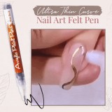 🔥Hot Sale🔥Ultra Thin Curve Manicure Felt Pen