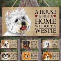 Wooden Dog House Sign