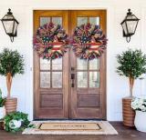 💖Limited Time Offer💖45%OFF-Rustic Patriotic Stars Wreath