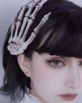 Halloween Rasin Palm Manual Flower Decor Hairclip