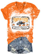 Pumpkin Patch Tie Dye Shirt