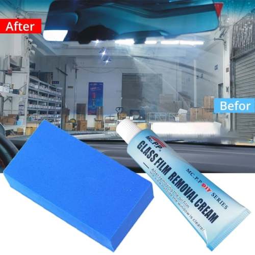 🎊HOT SALE🎊 Car Glass Oil Film Cleaner ♻Safety and Long-term Protection♻