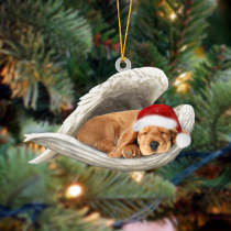 Cocker Spaniel-1 Sleeping Angel Christmas Ornament
