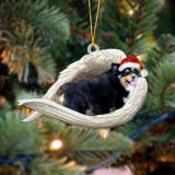 Corgi3 Sleeping Angel Christmas Ornament