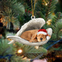 Cocker Spaniel02 Sleeping Angel Christmas Ornament
