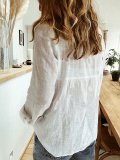 Women's Pure Color Casual Shirt