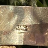 Pavé Orb Bracelet 4 Rows Made IN Taxco Mexico Sterling Silver
