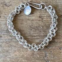 Sterling Silver Chain Bracelet by Jeff Fulkerson Alden Jeffries Design