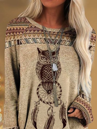 Owl Feather T-Shirt