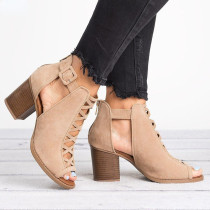 Women's Rope Buckle Sandals