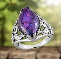 Last Day 75% OFFPurple Turquoise Ring