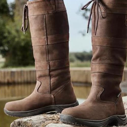 Fashion Waterproof Breathable Knee High Boots