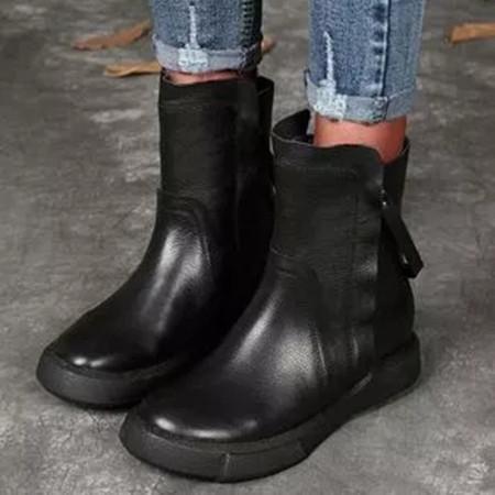 Women's Zipper Ankle Boots
