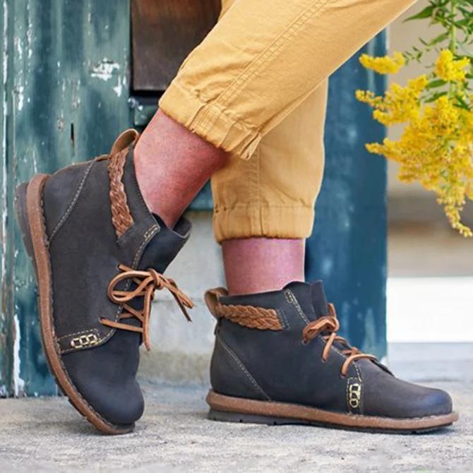Fall Artificial Leather Boots