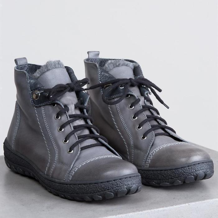 Women's Artificial Leather Ankle Boots
