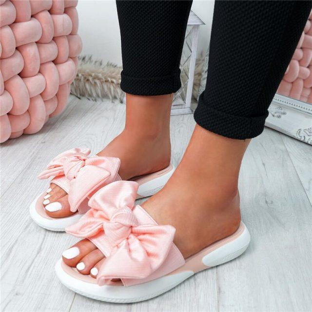 New Fashion Slip On Peep Toe Casual Sandals