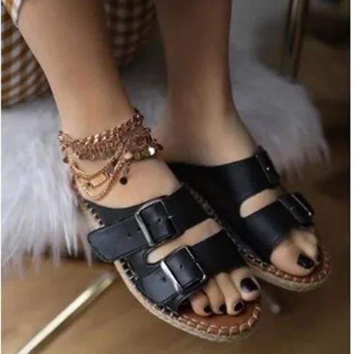 Summer Pu Tassel Sandals