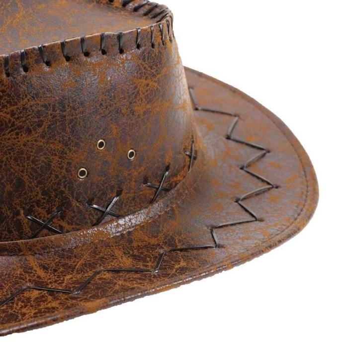 Cracked Western Cowboy Hat