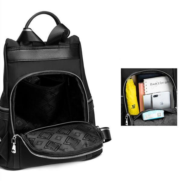 Multi-functional Waterproof Soft Oxford Backpack Casual Bag