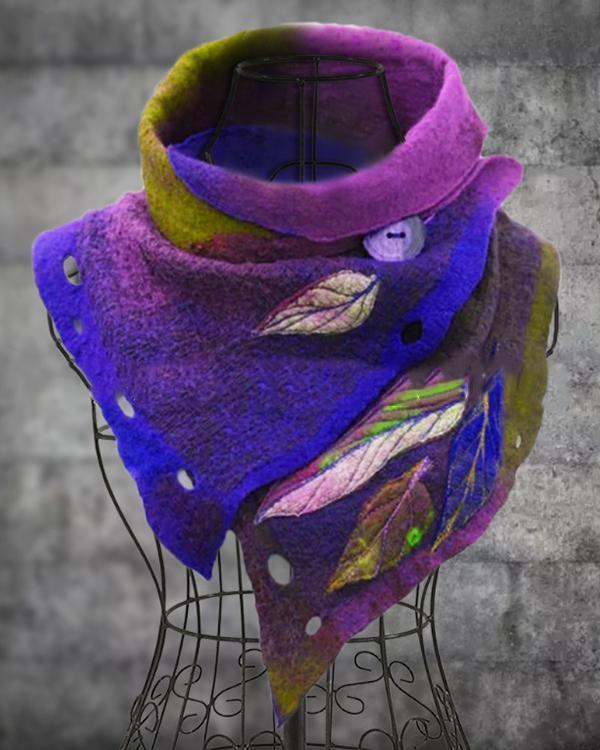 Women's Vintage Casual Multicolor Scarves & Shawls