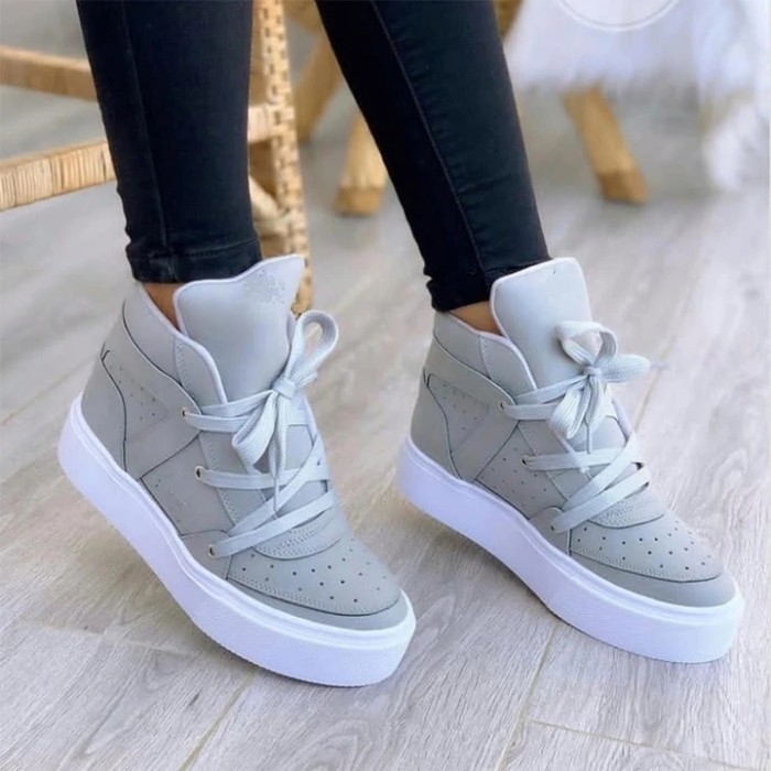 Women's Casual Breathable High-Top Sneakers