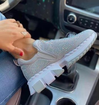 Hot Sale New Fashion Sneakers With Rhinestones