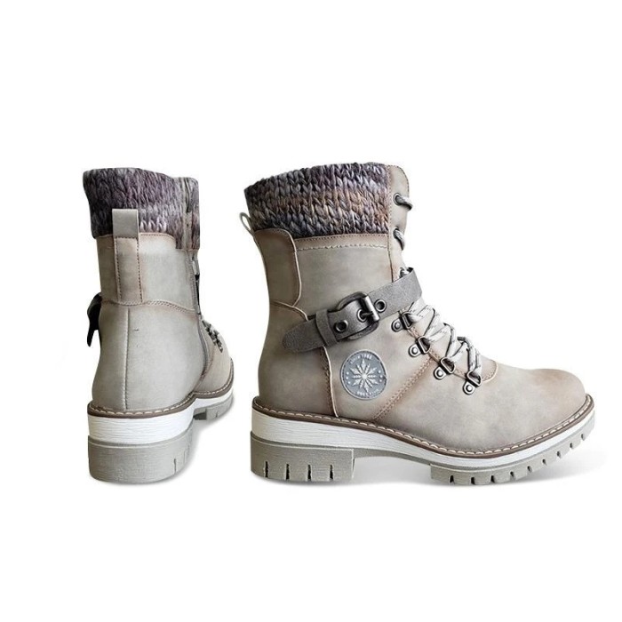 Womens Wide Square Toe Boots