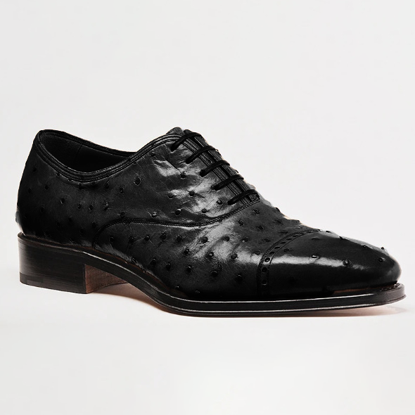 Men'S Ostrich Oxford Shoes
