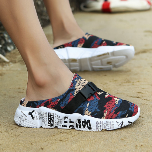 Summer New Thick-soled Baotou Men's Non-slip Beach Shoes