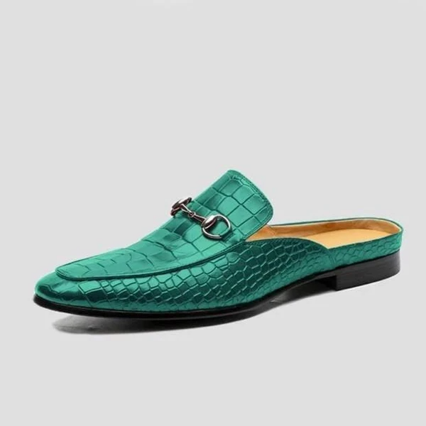 Hot Sale Fashion Crocodile Pattern Backless Sandals