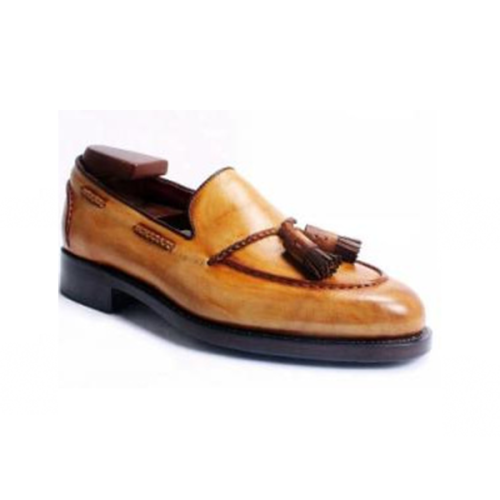 2021 Custom-made Tasseled Men's Shoes with One-legged Leather Shoes