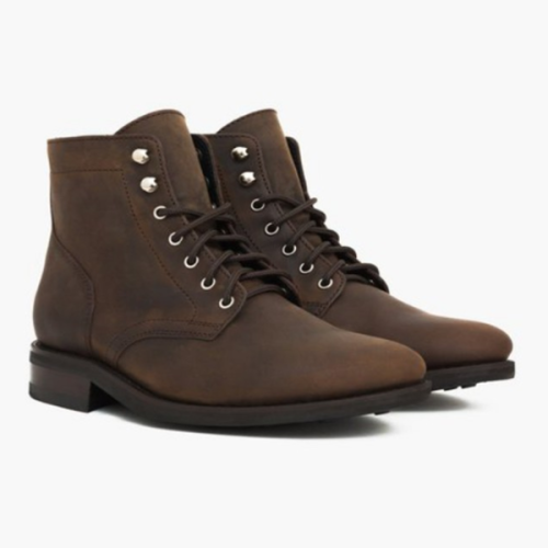 Low Heel Lace-up Men's Low-Top Martin Boots